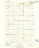 Homer North Dakota Historical topographic map, 1:24000 scale, 7.5 X 7.5 Minute, Year 1952