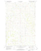 Hootowl Creek East North Dakota Historical topographic map, 1:24000 scale, 7.5 X 7.5 Minute, Year 1974