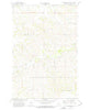 Hootowl Creek West North Dakota Historical topographic map, 1:24000 scale, 7.5 X 7.5 Minute, Year 1974