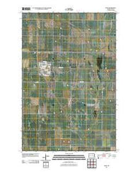 Hope North Dakota Historical topographic map, 1:24000 scale, 7.5 X 7.5 Minute, Year 2011