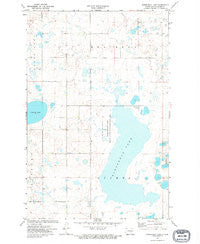 Horsehead Lake North Dakota Historical topographic map, 1:24000 scale, 7.5 X 7.5 Minute, Year 1972