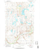 Horseshoe Lake North Dakota Historical topographic map, 1:24000 scale, 7.5 X 7.5 Minute, Year 1951