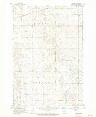 Hoving North Dakota Historical topographic map, 1:24000 scale, 7.5 X 7.5 Minute, Year 1962