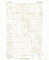 Hoving North Dakota Historical topographic map, 1:24000 scale, 7.5 X 7.5 Minute, Year 1962