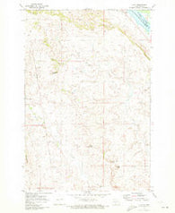 Huff North Dakota Historical topographic map, 1:24000 scale, 7.5 X 7.5 Minute, Year 1971