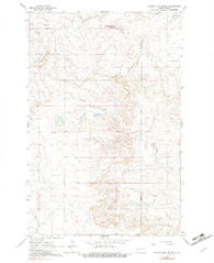 Hungry Man Butte North Dakota Historical topographic map, 1:24000 scale, 7.5 X 7.5 Minute, Year 1978