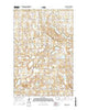 Hurdsfield North Dakota Current topographic map, 1:24000 scale, 7.5 X 7.5 Minute, Year 2014