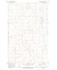 Hurricane Lake West North Dakota Historical topographic map, 1:24000 scale, 7.5 X 7.5 Minute, Year 1971