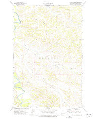 Ice Box Canyon North Dakota Historical topographic map, 1:24000 scale, 7.5 X 7.5 Minute, Year 1974