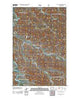 Ice Box Canyon North Dakota Historical topographic map, 1:24000 scale, 7.5 X 7.5 Minute, Year 2011