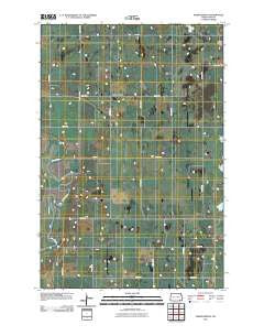 Independence North Dakota Historical topographic map, 1:24000 scale, 7.5 X 7.5 Minute, Year 2011