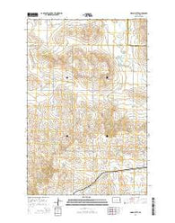 Indian Butte North Dakota Current topographic map, 1:24000 scale, 7.5 X 7.5 Minute, Year 2014