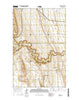 Inkster North Dakota Current topographic map, 1:24000 scale, 7.5 X 7.5 Minute, Year 2014
