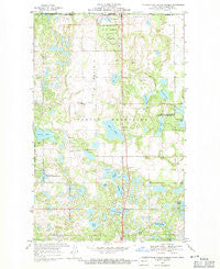 International Peace Garden North Dakota Historical topographic map, 1:24000 scale, 7.5 X 7.5 Minute, Year 1968