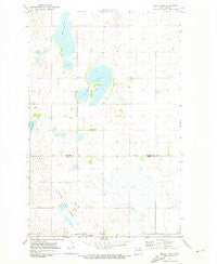 Island Lake North Dakota Historical topographic map, 1:24000 scale, 7.5 X 7.5 Minute, Year 1971