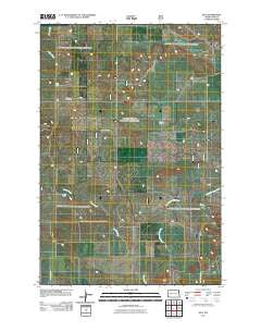 Ives North Dakota Historical topographic map, 1:24000 scale, 7.5 X 7.5 Minute, Year 2011