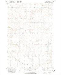 Ives North Dakota Historical topographic map, 1:24000 scale, 7.5 X 7.5 Minute, Year 1979