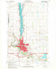 Jamestown North Dakota Historical topographic map, 1:24000 scale, 7.5 X 7.5 Minute, Year 1966