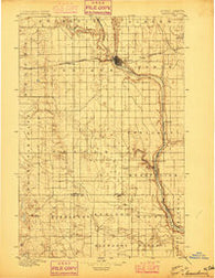 Jamestown North Dakota Historical topographic map, 1:125000 scale, 30 X 30 Minute, Year 1896