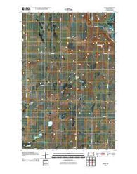 Jessie North Dakota Historical topographic map, 1:24000 scale, 7.5 X 7.5 Minute, Year 2011