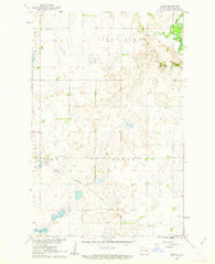 Jessie North Dakota Historical topographic map, 1:24000 scale, 7.5 X 7.5 Minute, Year 1961