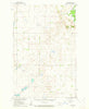 Jessie North Dakota Historical topographic map, 1:24000 scale, 7.5 X 7.5 Minute, Year 1961