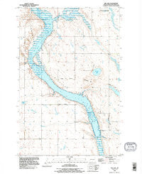 Jim Lake North Dakota Historical topographic map, 1:24000 scale, 7.5 X 7.5 Minute, Year 1990