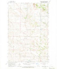 Johnsons Corner North Dakota Historical topographic map, 1:24000 scale, 7.5 X 7.5 Minute, Year 1965