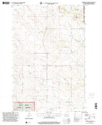 Johnsons Corner North Dakota Historical topographic map, 1:24000 scale, 7.5 X 7.5 Minute, Year 1997