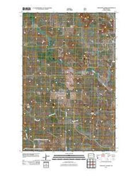 Johnsons Corner North Dakota Historical topographic map, 1:24000 scale, 7.5 X 7.5 Minute, Year 2011
