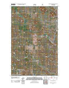 Johnsons Corner North Dakota Historical topographic map, 1:24000 scale, 7.5 X 7.5 Minute, Year 2011
