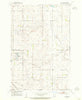 Jud SE North Dakota Historical topographic map, 1:24000 scale, 7.5 X 7.5 Minute, Year 1953
