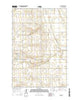Jud SE North Dakota Current topographic map, 1:24000 scale, 7.5 X 7.5 Minute, Year 2014