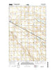 Karlsruhe North Dakota Current topographic map, 1:24000 scale, 7.5 X 7.5 Minute, Year 2014