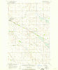 Karlsruhe North Dakota Historical topographic map, 1:24000 scale, 7.5 X 7.5 Minute, Year 1957