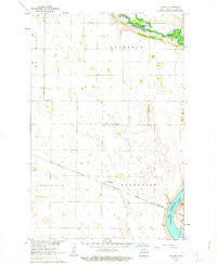 Karnak North Dakota Historical topographic map, 1:24000 scale, 7.5 X 7.5 Minute, Year 1961