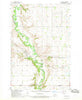 Kathryn North Dakota Historical topographic map, 1:24000 scale, 7.5 X 7.5 Minute, Year 1967