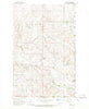 Keene North Dakota Historical topographic map, 1:24000 scale, 7.5 X 7.5 Minute, Year 1965