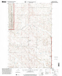 Keene North Dakota Historical topographic map, 1:24000 scale, 7.5 X 7.5 Minute, Year 1997