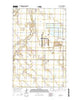 Kelly North Dakota Current topographic map, 1:24000 scale, 7.5 X 7.5 Minute, Year 2014