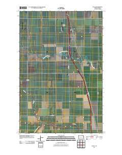 Kelso North Dakota Historical topographic map, 1:24000 scale, 7.5 X 7.5 Minute, Year 2011