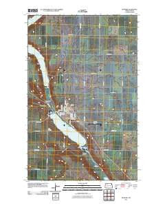 Kenmare North Dakota Historical topographic map, 1:24000 scale, 7.5 X 7.5 Minute, Year 2011