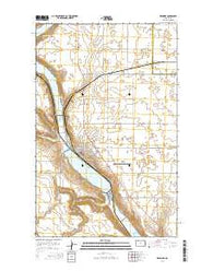 Kenmare North Dakota Current topographic map, 1:24000 scale, 7.5 X 7.5 Minute, Year 2014