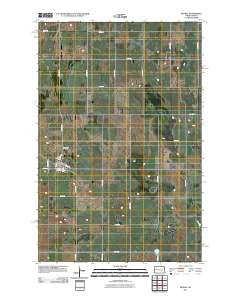Kensal North Dakota Historical topographic map, 1:24000 scale, 7.5 X 7.5 Minute, Year 2011