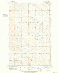 Kensal NW North Dakota Historical topographic map, 1:24000 scale, 7.5 X 7.5 Minute, Year 1951