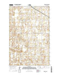 Kensal NW North Dakota Current topographic map, 1:24000 scale, 7.5 X 7.5 Minute, Year 2014