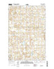 Kensal SE North Dakota Current topographic map, 1:24000 scale, 7.5 X 7.5 Minute, Year 2014