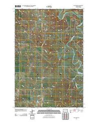 Kid Creek North Dakota Historical topographic map, 1:24000 scale, 7.5 X 7.5 Minute, Year 2011