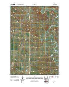Kid Creek North Dakota Historical topographic map, 1:24000 scale, 7.5 X 7.5 Minute, Year 2011