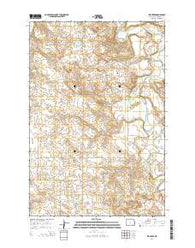Kid Creek North Dakota Current topographic map, 1:24000 scale, 7.5 X 7.5 Minute, Year 2014